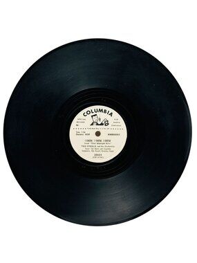 Ted Steele I Know, I Know, I Know 10in Vinyl 78 RPM Columbia Records 38604 Promo